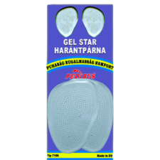 PEDIBUS 7105 Gél Star harántpárna 1 pár gyógyászati segédeszköz