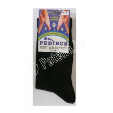 PEDIBUS Pedibus 5007 Ezust Zokni Fekete 43/45 gyógyászati segédeszköz