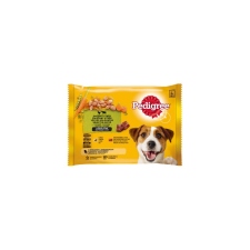 Pedigree Adult alutasakos eledel - csirke- és marhahússal,zöldséggel - szószban (4x100g) 13db/# kutyaeledel