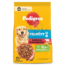  Pedigree Adult száraz kutyatáp - marha, zöldség 7 kg kutyaeledel
