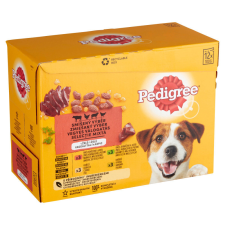 Pedigree alutas 12-pack csirke-bárány-pulyka-marha 12*100g kutyaeledel