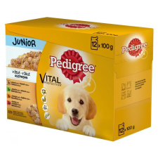  Pedigree alutasak kölyök kutyáknak vegyes válogatás vagdalttal 12x100g kutyaeledel