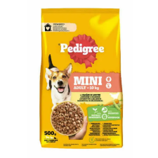  Pedigree Mini Adult >10kg  - Szárazeledel (Baromfihússal és zöldsággel) felnőtt kutyák részére (5 kutyaeledel