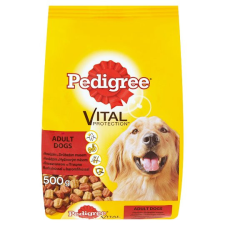 PEDIGREE száraz 500g Marha-Baromfi MEDIUM /16/ kutyaeledel