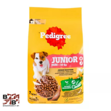 Pedigree Száraz Junior Mini Baromfi-Zöldség 7kg kutyaeledel
