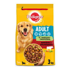 PEDIGREE Száraz Marha & Zöldség 3kg kutyaeledel