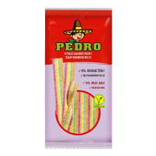 PEDRO gumicukor rainbow belts gyümölcsös ízű - 85g csokoládé és édesség