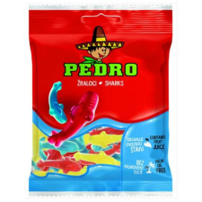  Pedro Gumicukor Sharks 80g /20/ csokoládé és édesség