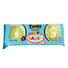  Peeps Party Cake 5 darabos csibe formájú mályvacukor 42g csokoládé és édesség