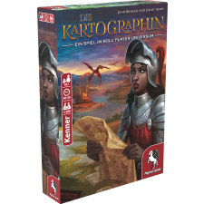 Pegasus Spiele Die Kartographin Társasjáték Utazás/kaland társasjáték