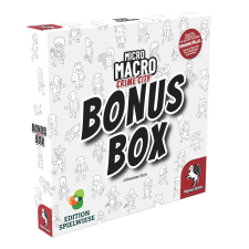Pegasus Spiele MicroMacro: Crime City - Bonus Box Társasjáték Családi társasjáték
