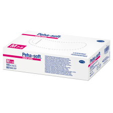  Peha-soft® nitrile white vizsgálókesztyű (M; 100 db) gyógyászati segédeszköz