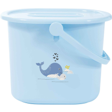 Pelenkatartó vödör fedéllel Bébé-Jou Wally Whale dream blue pelenkatartó vödör