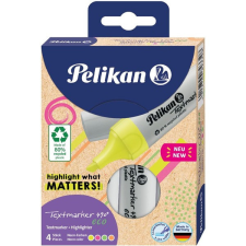 PELIKAN 490 Eco 4 db-os neon színű szövegkiemelő filctoll, marker
