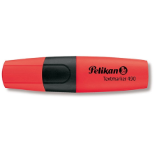 PELIKAN 490 szövegkiemelő piros, lapos test 3-5mm PE940429 filctoll, marker