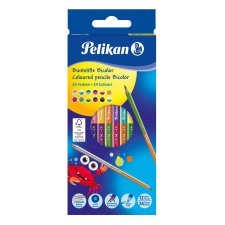 PELIKAN : Bicolor színes ceruza 12 darabos színes ceruza