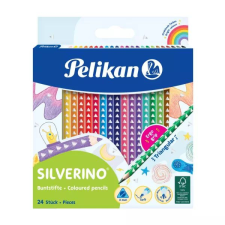 PELIKAN DANIEL Pelikan: Silverino háromszögletű színes ceruza - 24 db-os színes ceruza