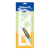 PELIKAN DANIEL Pelikan: Vonalzó szett körzővel