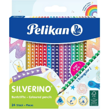 PELIKAN Silverino színes ceruza készlet (24 db / csomag) (00700665) színes ceruza
