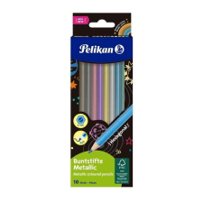Pelikán Színes ceruza készlet 10 db-os - Metál színes ceruza