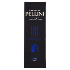PELLINI Kávékapszula, nespresso kompatibilis, 10 db, pellini, "absolute" huzzzzzz261089923pel kávé
