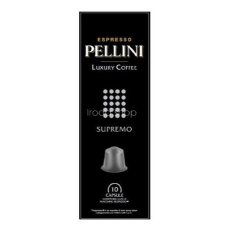 PELLINI Kávékapszula, Nespresso® kompatibilis, 10 db, PELLINI, &quot;Supremo&quot; kávé