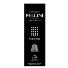 PELLINI Kávékapszula, nespresso kompatibilis, 10 db,pellini, "supremo" huzzzzzz261088923pel kávé