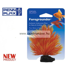  Penn Plax Aqua Life Betta plant fan bush 9 cm műnövény narancssárga (069079) akvárium dekoráció