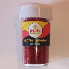 Penta Collection Csillámpor 15gr piros dekorációs kellék