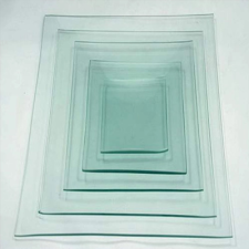 Penta Collection Üvegtál négyszög 10*10cm dekorációs kellék