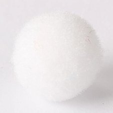 Penta Collection Zsenília pompon 1 cm, 100 db / csomag fehér dekorációs kellék