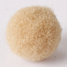 Penta Collection Zsenília pompon 2 cm, 100 db / csomag világosbarna dekorációs kellék