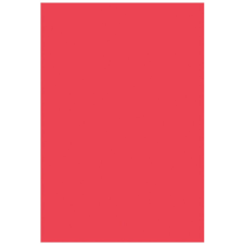 Pentart 10048 A4 Dekorgumilap - Piros (10048) kreatív és készségfejlesztő