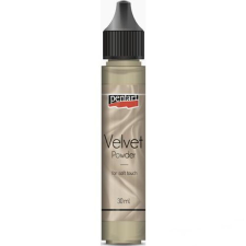  Pentart bársonypor, bézs, 4 gr. dekorációs kellék
