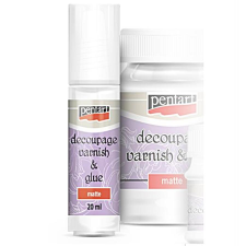 Pentart decoupage ragasztó, matt, 20 ml ragasztó