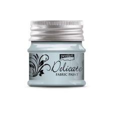 Pentart Delicate textilfesték 50 ml kékezüst hobbifesték