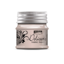 Pentart Delicate textilfesték 50 ml rózsaarany hobbifesték