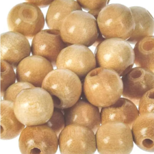 Pentart Fa gyöngy - 6mm - 110db/csomag dekorációs kellék