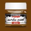 Pentart Fényes akrilfesték GESZTENYE 50ml | Pentart
