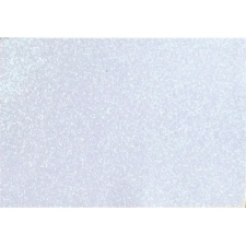 Pentart Kreatív dekorgumilap öntapadós 20x30 cm 2 mm glitteres fehér dekorgumi