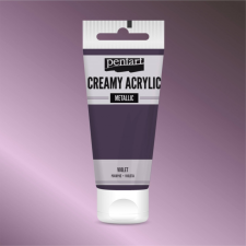 Pentart krémes akrilfesték metál LILA 60 ml akrilfesték