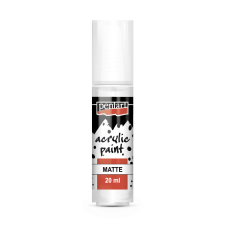  Pentart matt akrilfesték 20 ml titánfehér akrilfesték