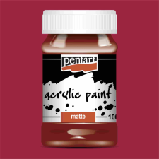 Pentart Matt akrilfesték - BORDÓ 100ml | Pentart akrilfesték