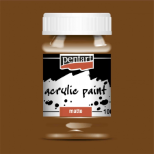 Pentart Matt akrilfesték - GESZTENYE 100ml | Pentart akrilfesték