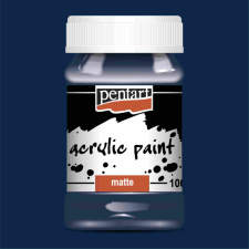 Pentart Matt akrilfesték - INDIGÓKÉK 100ml | Pentart akrilfesték