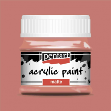 Pentart Matt akrilfesték - KORALL 50ml | Pentart akrilfesték