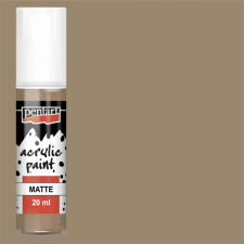 Pentart Matt akrilfesték - SÖTÉTHOMOK 20ml | Pentart akrilfesték
