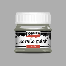 Pentart Matt akrilfesték - VINTAGE SZÜRKE 50ml | Pentart akrilfesték