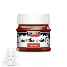 Pentart Pentart Fényes akrilfesték 50ml bordó akrilfesték