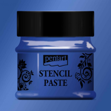 Pentart Stencil paszta 50ml gyöngyház ultramarin Pentart dekorációs kellék